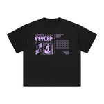 Lonely Psyche Abstract Graphic Tee-INNBLAC Fashion Apparel