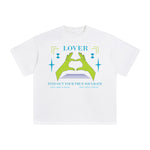 Lover Abstract Graphic Tee-INNBLAC Fashion Apparel