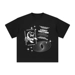 Lucky Bastard Aesthetic Graphic Tee-INNBLAC Fashion Apparel