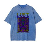 Lust Colorful Vibes Graphic Tee-INNBLAC Fashion Apparel