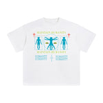 Maintain Humanity Abstract Graphic Tee-INNBLAC Fashion Apparel