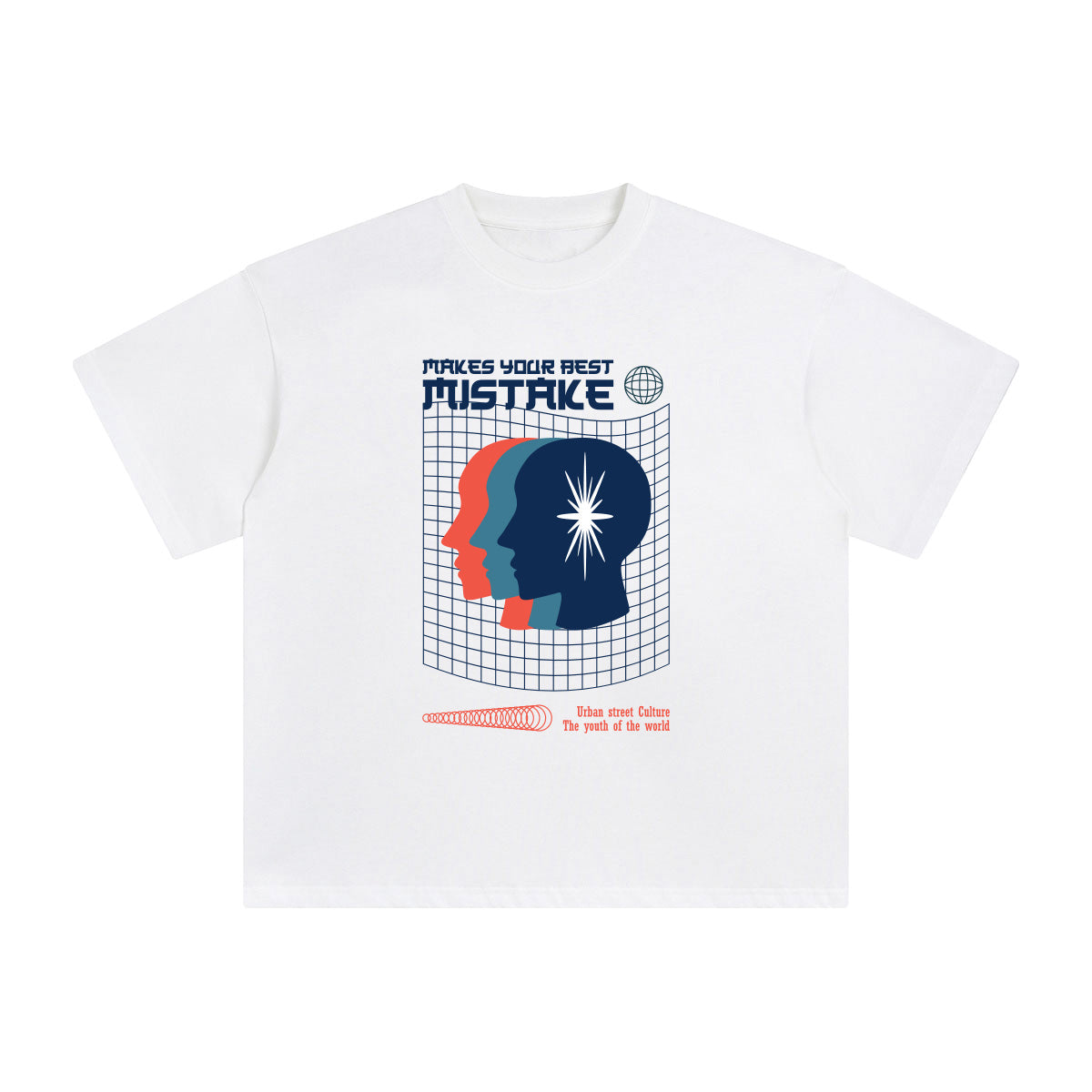 Makes Your Best Mistake Abstract Graphic Tee-INNBLAC Fashion Apparel