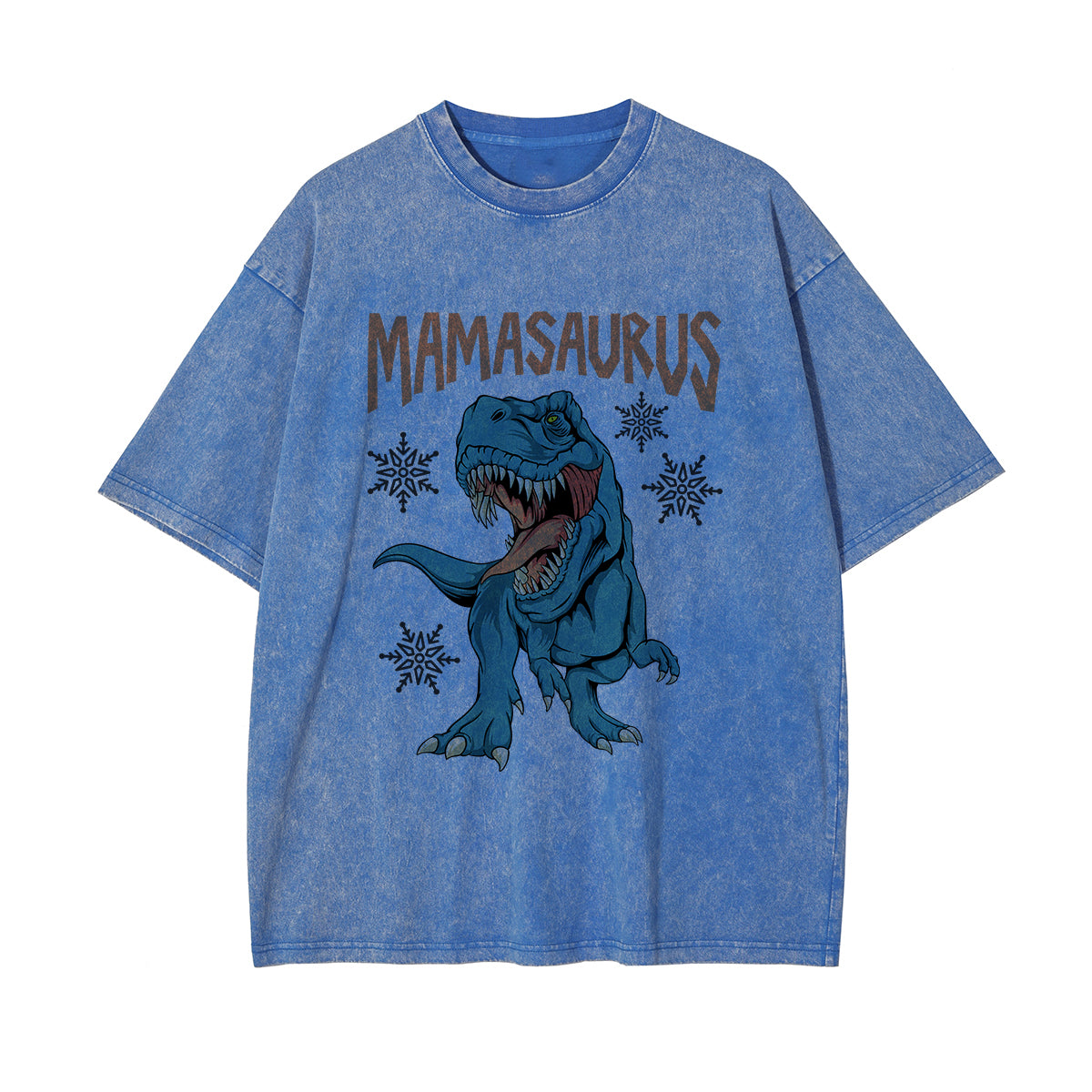 Mamasaurus Graphic Washed Tee-INNBLAC Fashion Apparel
