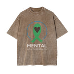 Mental Health Is Health Graphic Tee-INNBLAC Fashion Apparel