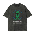 Mental Health Is Health Graphic Tee-INNBLAC Fashion Apparel