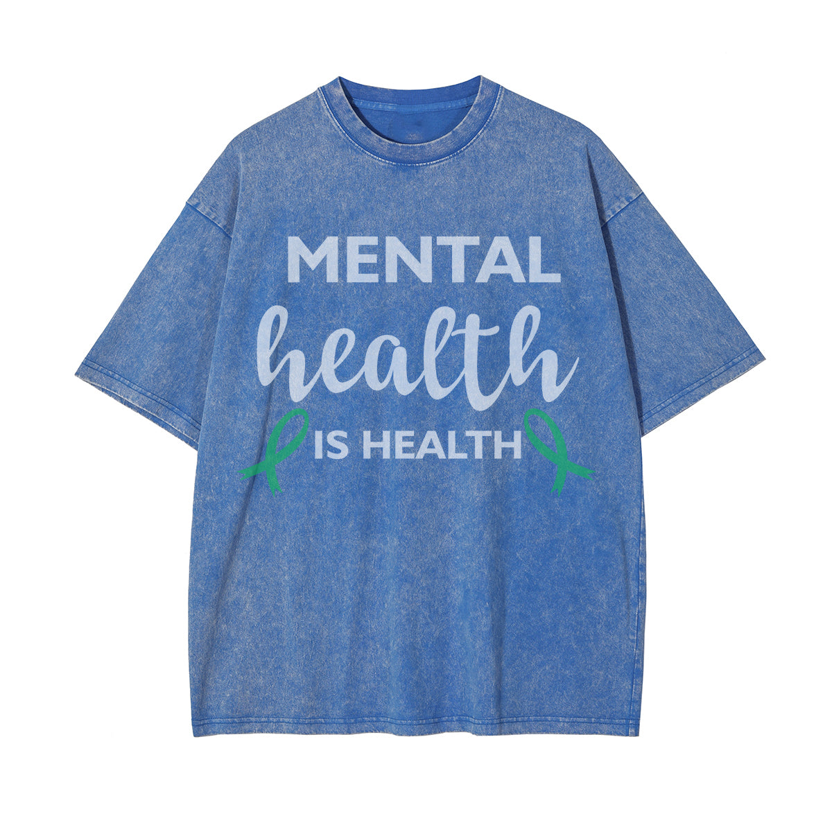 Mental Health Is Health Washed Tee-INNBLAC Fashion Apparel