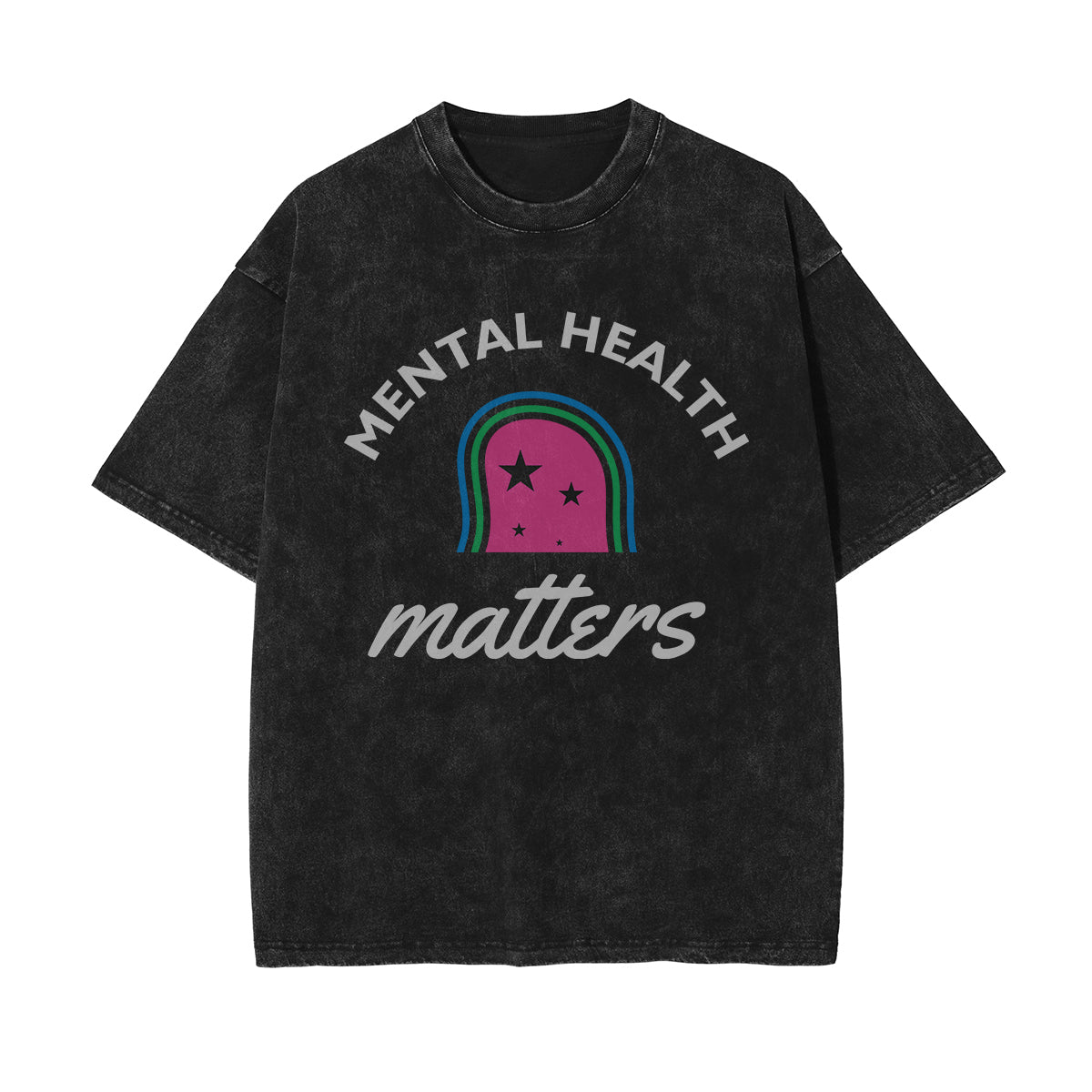Mental Health Matters Graphic Tee-INNBLAC Fashion Apparel