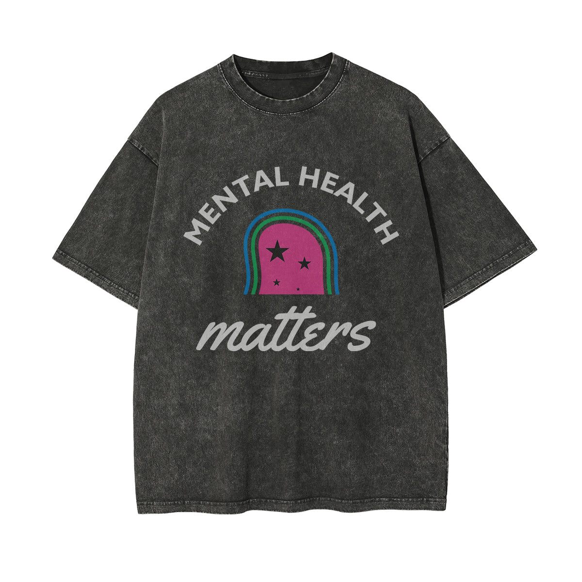 Mental Health Matters Graphic Tee-INNBLAC Fashion Apparel