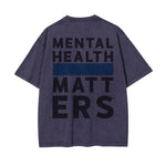Mental Health Matters Graphic Tee-INNBLAC Fashion Apparel