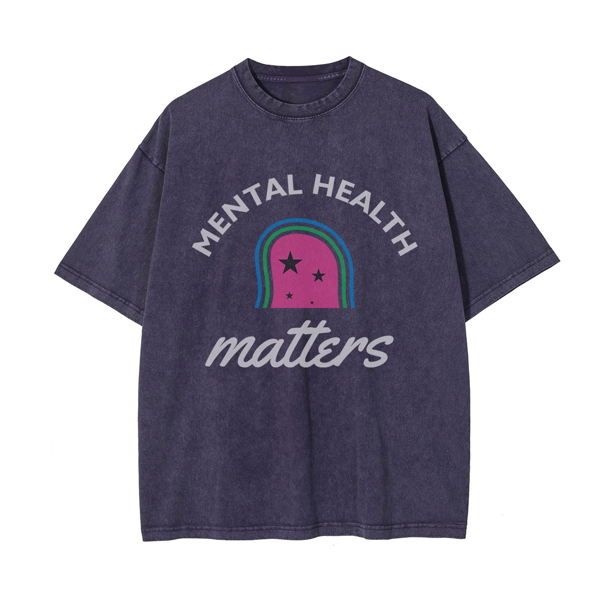 Mental Health Matters Graphic Tee-INNBLAC Fashion Apparel