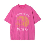 Mental Health Matters Graphic Tee-INNBLAC Fashion Apparel