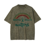 Mental Health Matters Graphic Tee-INNBLAC Fashion Apparel