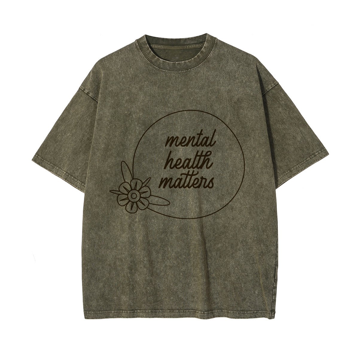 Mental Health Matters Graphic Tee-INNBLAC Fashion Apparel