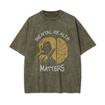 Mental Health Matters Graphic Tee-INNBLAC Fashion Apparel