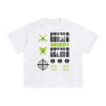 Misery Abstract Graphic Tee-INNBLAC Fashion Apparel