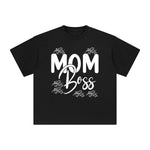 Mom Boss Aesthetic Graphic Tee-INNBLAC Fashion Apparel