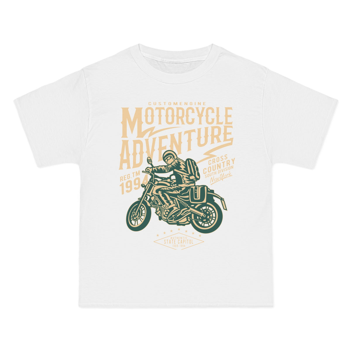 Motorcyce Adventure Graphic T Shirt-INNBLAC Fashion Apparel