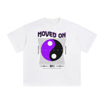 Moved On Abstract Graphic Tee-INNBLAC Fashion Apparel