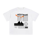 Nightmare Abstract Art Graphic Tee-INNBLAC Fashion Apparel