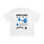 Nobody Cares Abstract Graphic Tee-INNBLAC Fashion Apparel