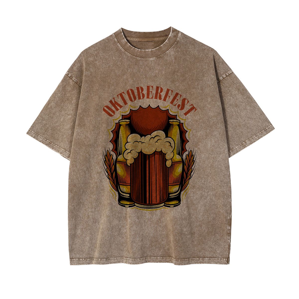 Oktoberfest Retro Graphic T Shirt-INNBLAC Fashion Apparel