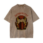 Oktoberfest Retro Graphic T Shirt-INNBLAC Fashion Apparel