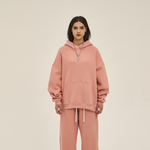 Oversized Boyfriend Plush Hoodie-INNBLAC Fashion Apparel