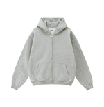 Oversized Full Zip Hoodie-INNBLAC Fashion Apparel