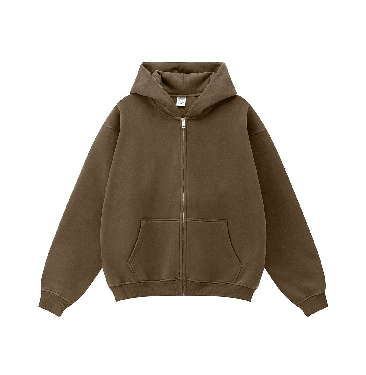 Oversized Full Zip Hoodie-INNBLAC Fashion Apparel