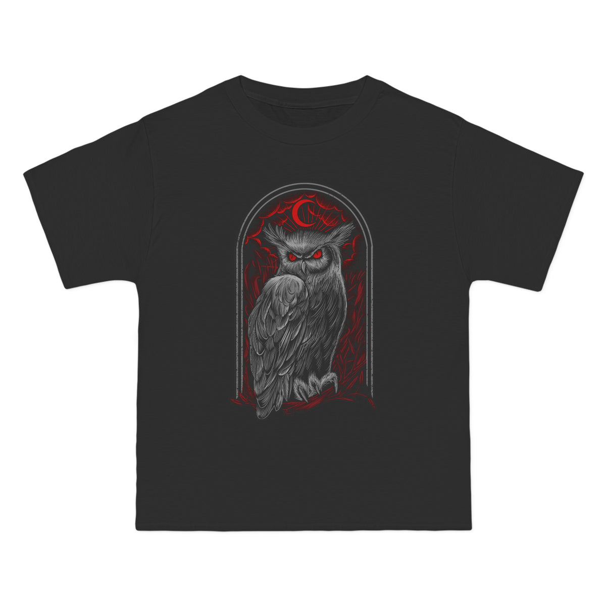 Owl Graphic T Shirt-INNBLAC Fashion Apparel