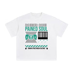 Pained Soul Abstract Graphic T Shirt-INNBLAC Fashion Apparel
