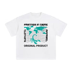Partner in Crime Abstract Graphic Tee-INNBLAC Fashion Apparel