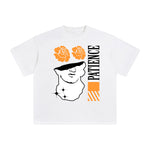 Patience Abstract Graphic Tee-INNBLAC Fashion Apparel