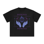 Patience Abstract Graphic Tee-INNBLAC Fashion Apparel
