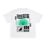 Peace Within Abstract Graphic Tee-INNBLAC Fashion Apparel