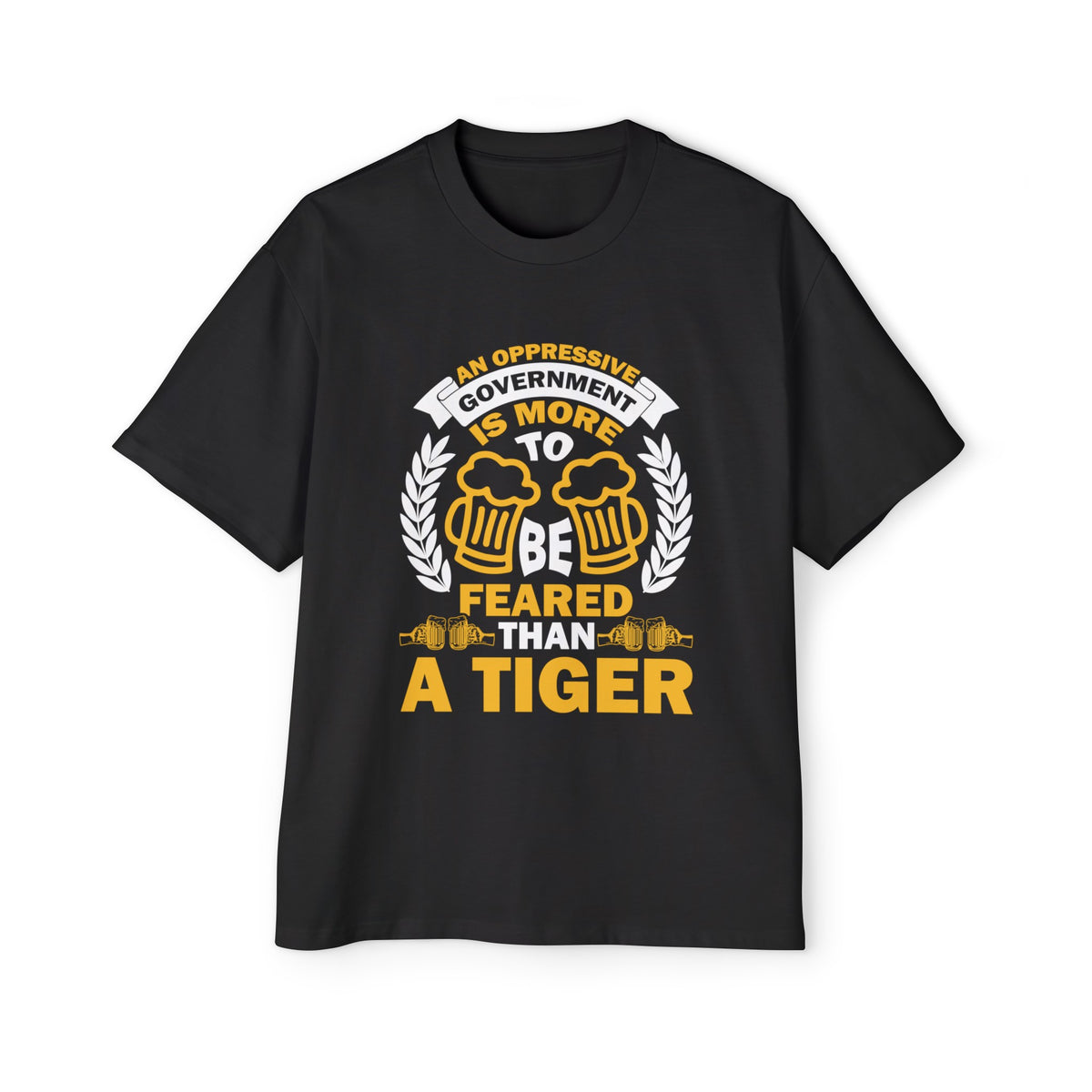 Philosophical Slogan Graphic Tee-INNBLAC Fashion Apparel