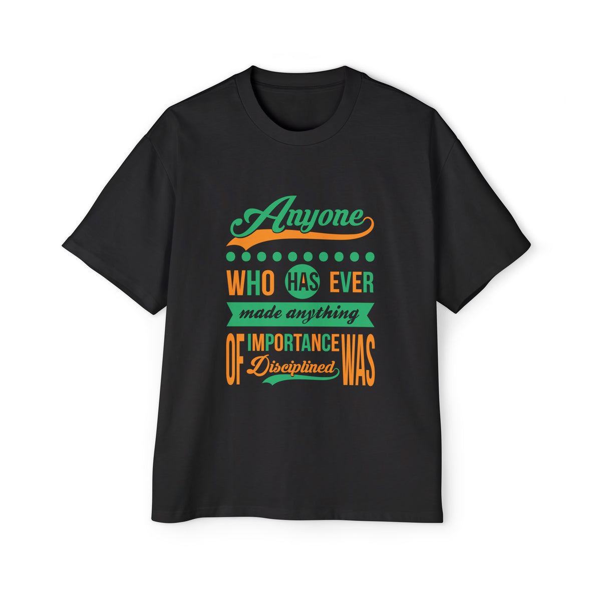 Philosophical Slogan Graphic Tee-INNBLAC Fashion Apparel