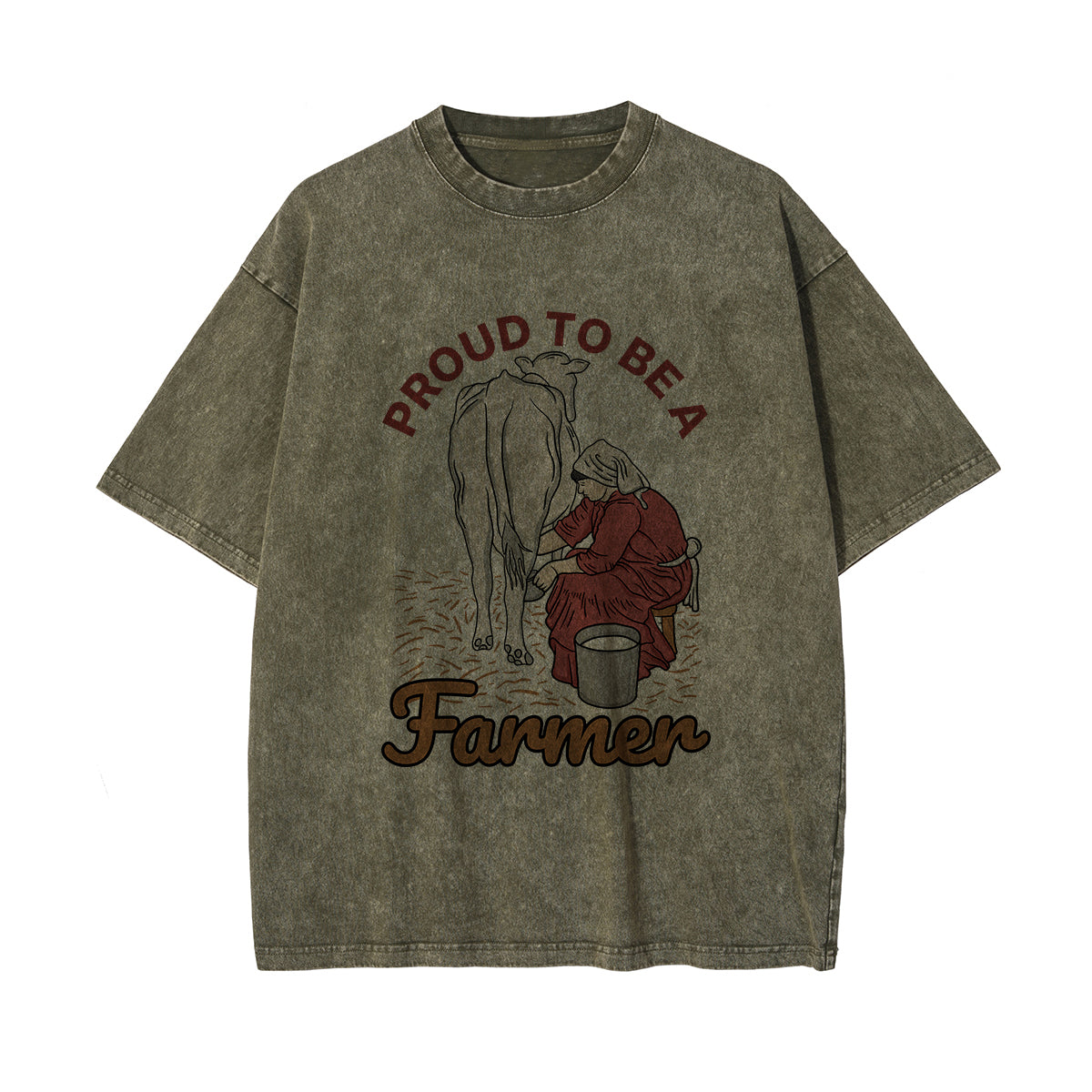 Proud To Be A Farmer Graphic Tee-INNBLAC Fashion Apparel