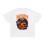 Pumpkin Lantern Halloween Graphic T Shirt-INNBLAC Fashion Apparel