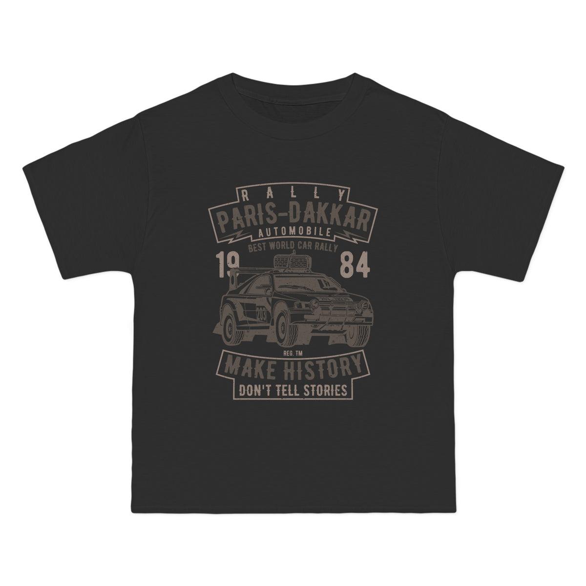 Rally Paris Dakar Automobile Graphic Tee-INNBLAC Fashion Apparel