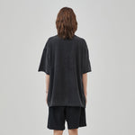 Women's Raw Edge Hem Vintage T Shirt 8oz-INNBLAC Fashion Apparel