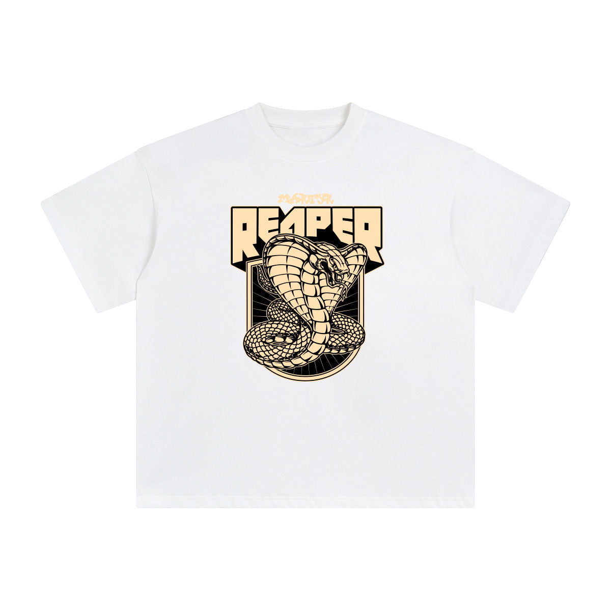 Reaper Snake Graphic T Shirt-INNBLAC Fashion Apparel