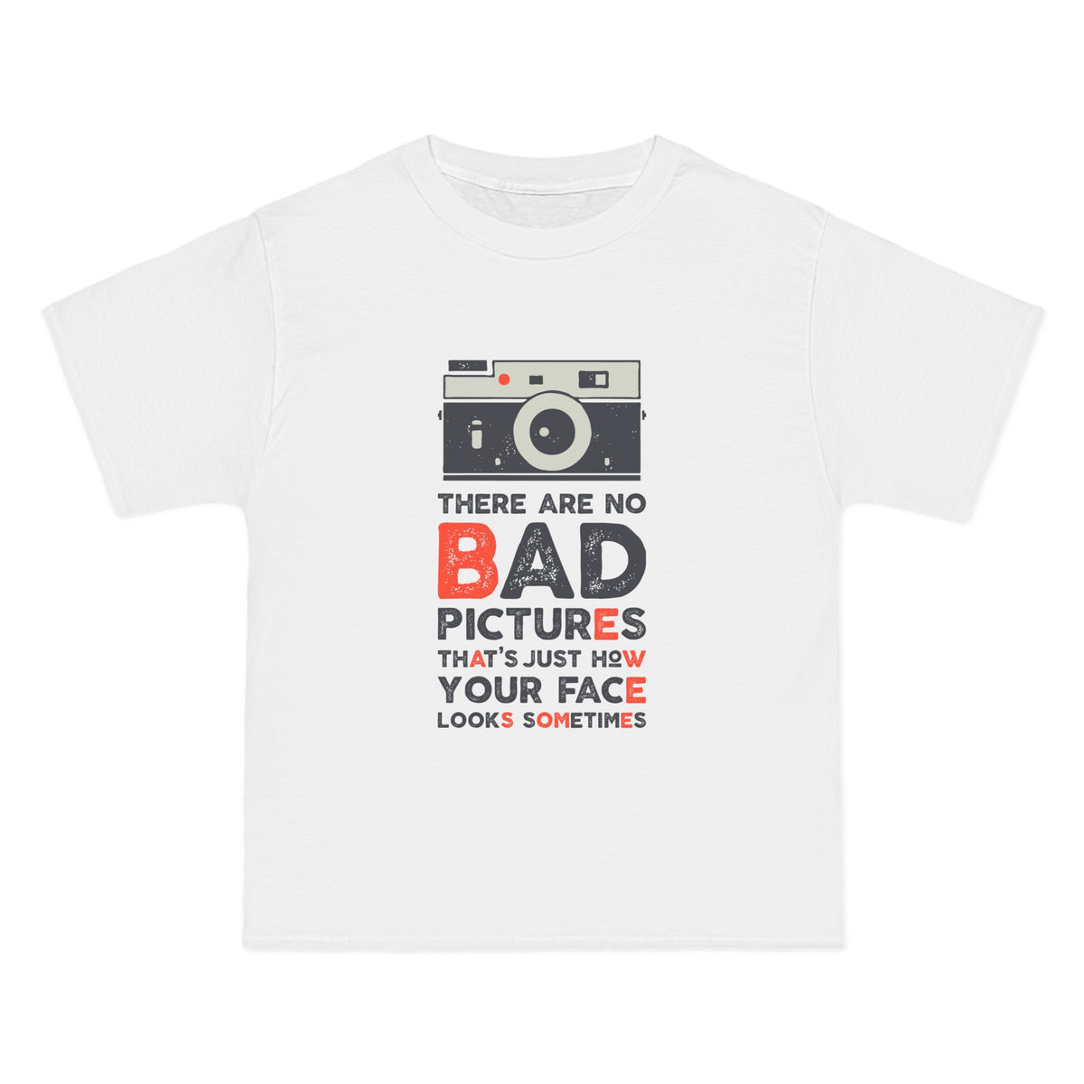 Retro Camera Graphic T Shirt-INNBLAC Fashion Apparel