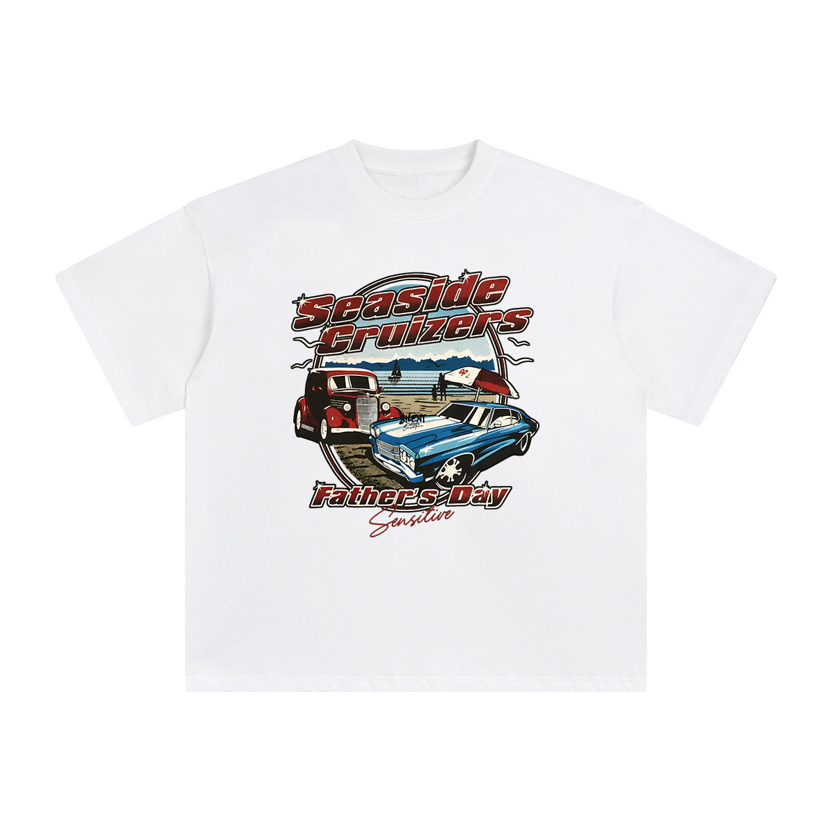 Retro Father's Day Graphic T Shirt-INNBLAC Fashion Apparel