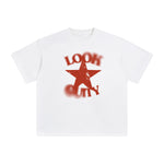 Retro Pentagram Graphic T Shirt-INNBLAC Fashion Apparel