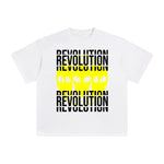 Revolution Abstract Graphic Tee-INNBLAC Fashion Apparel
