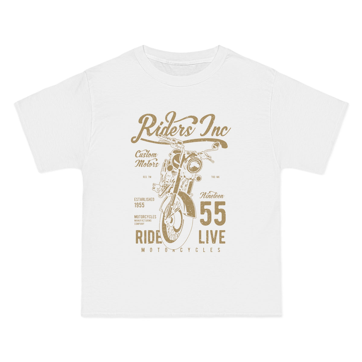 Riders Retro Graphic T Shirt-INNBLAC Fashion Apparel