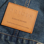 Selvedge Denim Trucker Jacket-INNBLAC Fashion Apparel