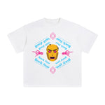 Rock Star Abstract Graphic Tee-INNBLAC Fashion Apparel