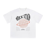 Rock Star Abstract Graphic Tee-INNBLAC Fashion Apparel